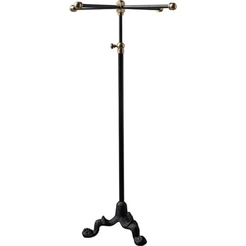 Nordic Vintage Brass Metal Necklace Display Hook Props Scarf Hanger Stand Metal Jewelry Rack Table Jewelry Storage Organizer