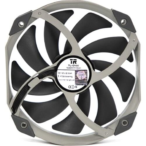 Thermalright TL-C14X TL-D14 140mm CPU cooling fan PWM Quiet 12cm fan pitch Industrial-grade fan 4PIN PWM mute fans cpu cooler