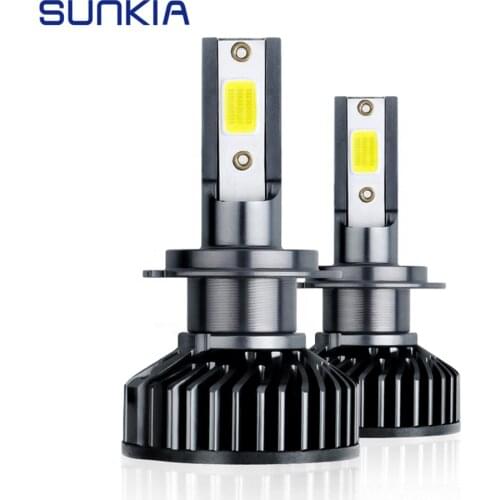 2Pcs/Set 12000LM 6500K Running Auto Fog Light Head Lamp H4 H7 H1 H3 H11 9005 HB3 9006 HB4 9004 9007 LED Car Headlight Bulb