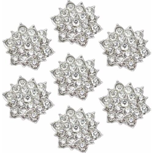 2018 Hot Sale Promotion 10pcs Advanced Imported Rhinestone Buckle, Diamante Shape Buckle Size 15mm Diy Supply Free Shipping