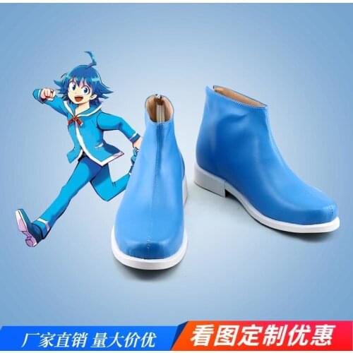 Anime Mairimashita! Iruma-kun Iruma Suzuki Cosplay Shoes Halloween Carnival Fancy Party Cosplay Props Toys Birthday Gifts