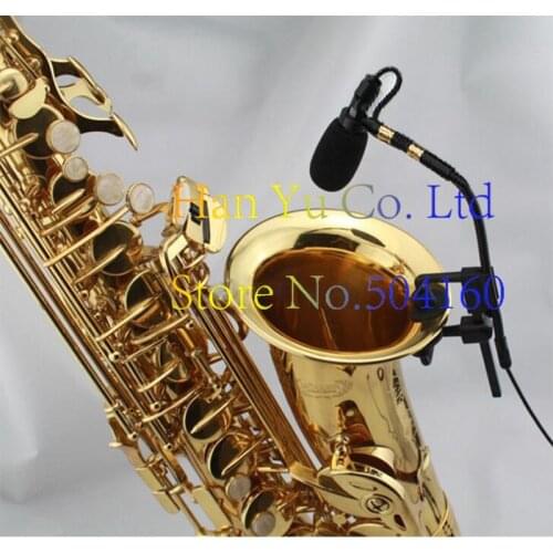Free Shipping Pro Saxophone Stage Performance Instrument Clip Capacitor Microphone Headset FOR AKG XLR 3 Pins TA3F