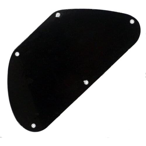 1pcs Black Plastic Bass Guitar Cavity Cover Cover Back Plate Wiring BackPlate Guitar Pickguard guitar accessories guitar parts