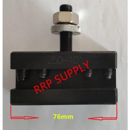 250-101 turning and facing tool holder, can use with 250-100 piston type locking tool post and 250-111 gib type tool post