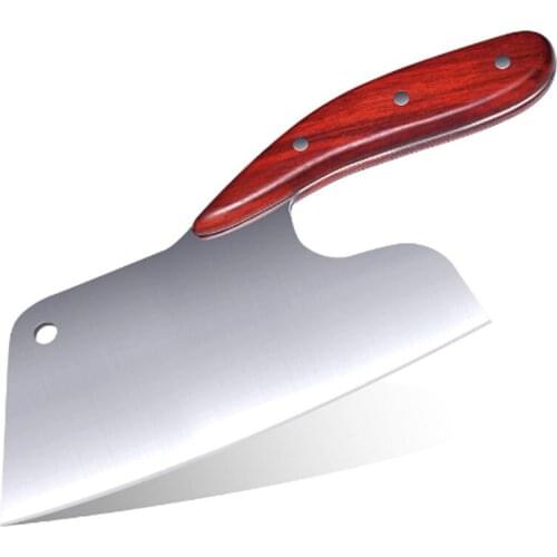 Liang Da Effort Saving Kitchen Knife 8'' Stainless Steel Kitchen Chef Knife Full Tang Wood Handle Knife New Style Best Gift Tool