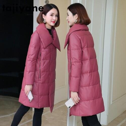 Real Leather Genuine Jacket Autumn Winter Coat Women Clothes 2021 Korean Vintage Sheepskin Down Coat Chaqueta Mujer ZT4978