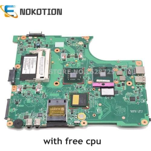 NOKOTION For Toshiba Satellite L305 L300 laptop motherboard V000138670 DDR2 free cpu full test