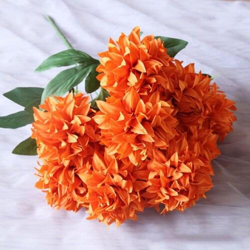 New 10 head phoenix claw peony bundle wedding floor flower arrangement home engineering simulation flower