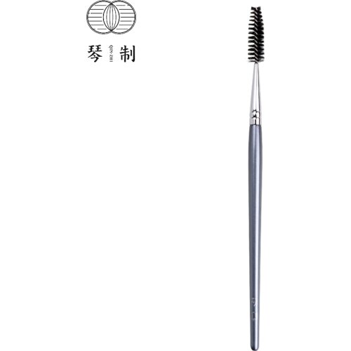 QINZHI Professional Handmade Make Up Brush 489 Bendable Eyelash Eyebrow Brush Comb Resilient Synthetic Fiber Makeup Brushes