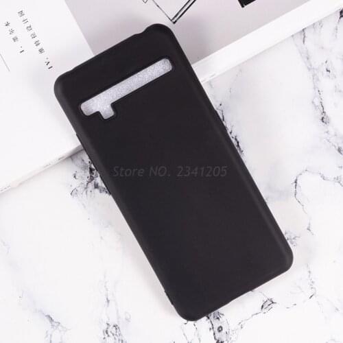 Anti-knock Slilicone Case For TCL 10 Pro Coque on TCL 10L 10 Lite Back Cover Soft Black TPU Case For TCL 10 Pro T799B T799H Etui