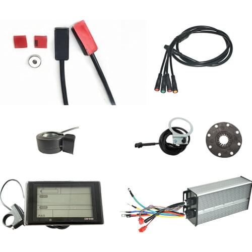Waterproof 72v 80A Controller With LCD Display 72v 5000w ebike kit