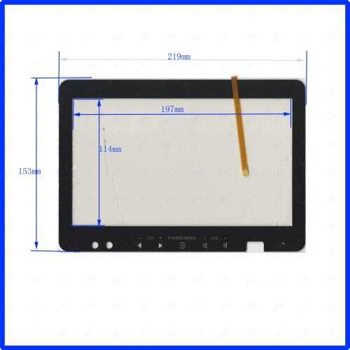 ZhiYuSun XWT1191 touchscreens 219mm*153mm touchsensor glass 219*153 used cad DVD video