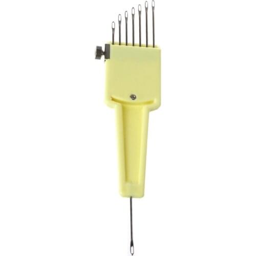 1x7 Needle Head Adjustable Needle Transfer Tool For 4.5mm/9mm Knitting Sewing Machine W Shop Sep13A Sewing Accessory