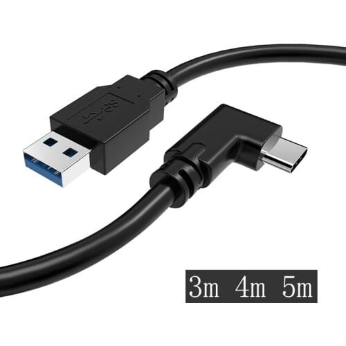 5M/3M High Speed USB 3.1 Type C Data Transfer Cable for Oculus Quest Link VR Headset Fast Charging USB-A to Type-C Cable Adapter