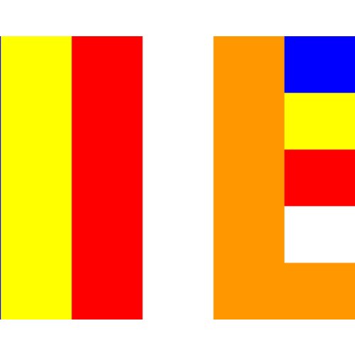 90x150cm Buddha Buddhism Buddhist Flag