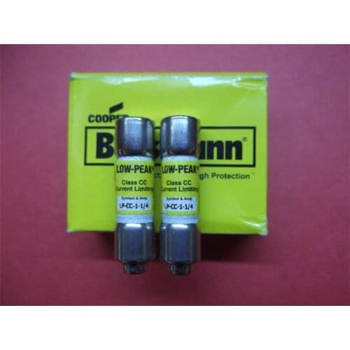 Free shipping 10pcs LP-CC-1 1/2 LOW-PEAK BUSSMANN 10X38 delay fuse 1.5A genuine
