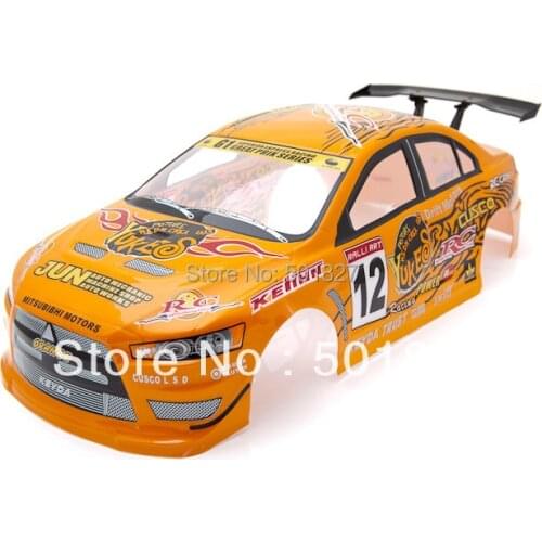 YUKALA rc parts PVC Painted shell body for 1/10 r/c car body shell 190mm