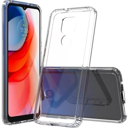 For Motorola Moto G Play (2021) Shockproof Scratchproof TPU + Acrylic Protective Case