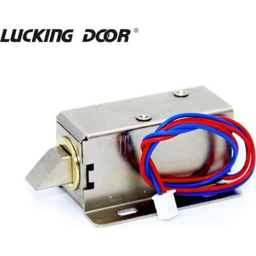 Electronic Door Lock Catch Door Gate 12V 0.4A Release Assembly Solenoid Access Control lock
