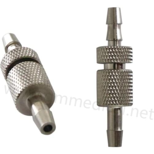 Nibp Cuff Air Hose Connector Blood Pressure Cuff Connector Colin Male/Female Luer Connector,Metal,3pcs/pack