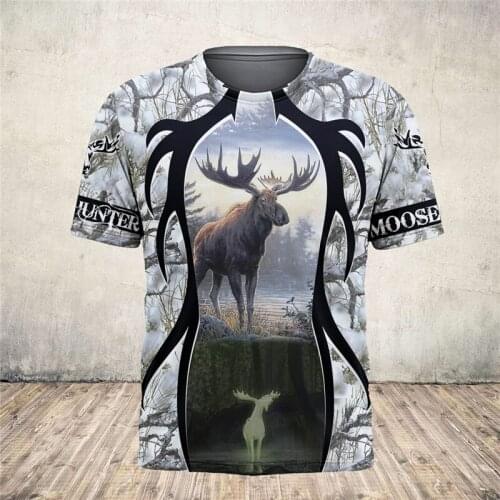 2021 New Arrival Men T Shirt Full Anime Shirt Printing Fashion Short Sleeve Hunting Harajuku Men Tees
