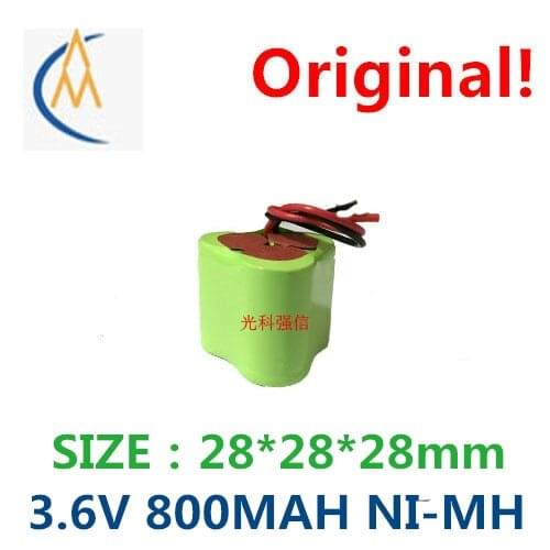 Brand new authentic two-thirds 3.6 V aa flashlight triangle NI MH - 800 mah toys nickel metal hydride rechargeable batteries