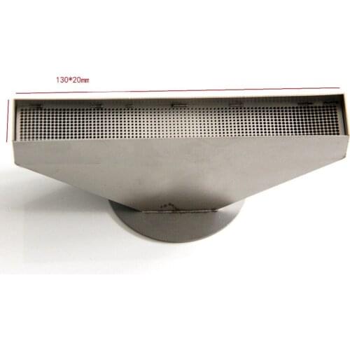 5PCS 130*20mm Authentic Titanium Alloy TOP BGA Hot Air Nozzles For zhuomao ZM-R590 ZM5830 ZM5860C ZM6200 ZM6800