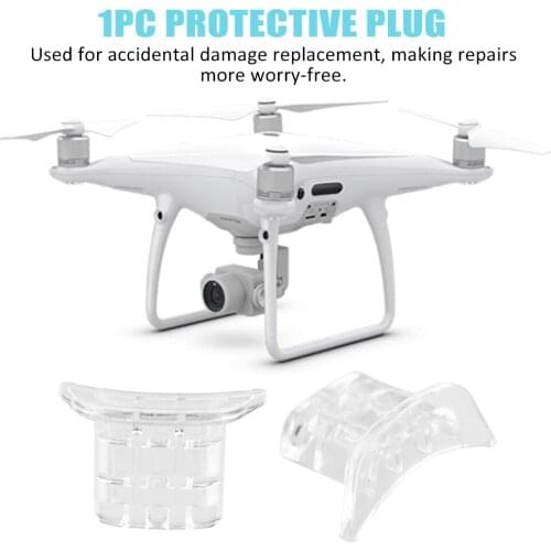 Repair Replacement Parts Protective Plug Durable Drone Accessories Clear Easy Install Dustproof Multifunction For Phantom 4 Pro