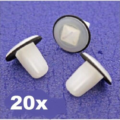 20x For Lock Nut Screw Grommets for Kia & Hyundai- Fit a 9mm Square Hole 1 order #86910-22000
