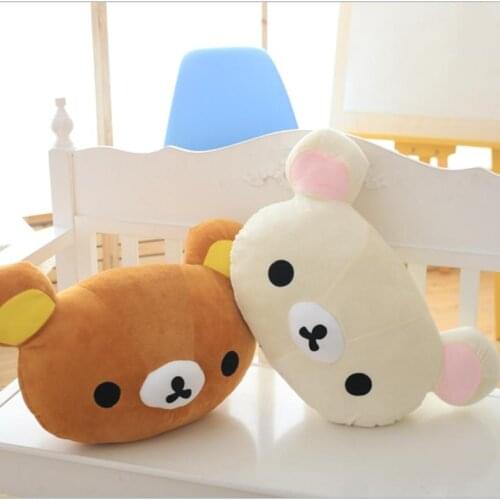 30*50cm New Big Brown Rilakkuma Plush Toy Teddy Bear Stuffed Animal Doll Birthday Gift