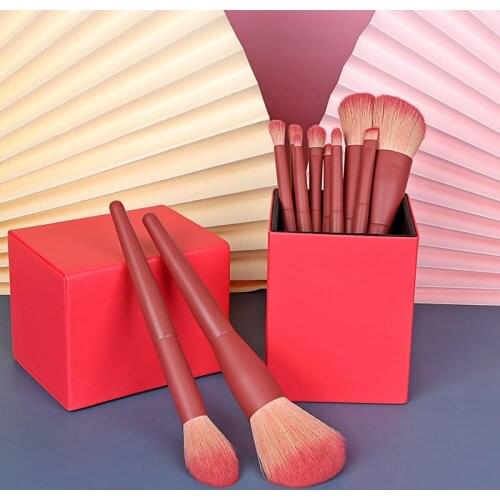 5 Color 11pcs Makeup Brushes Set Soft Cosmetic Powder Blending Foundation Eyeshadow Blush Brush Kit Make Up Tools