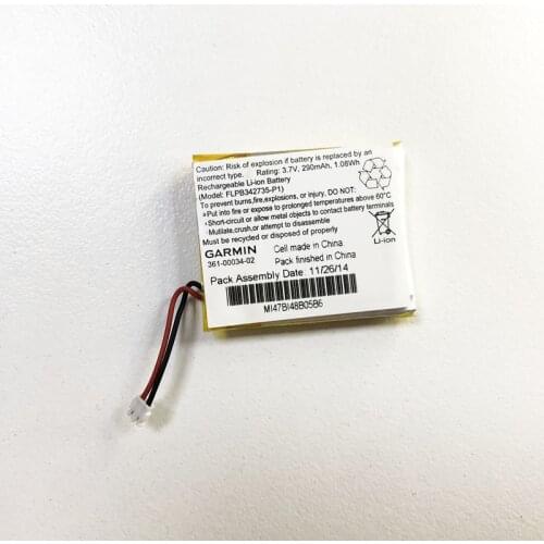 Original Battery for Garmin Fenix 3 Fenix 3 HR 361-00034-02 290mah Rechargeable Li-ion Battery for Garmin Replacement Parts