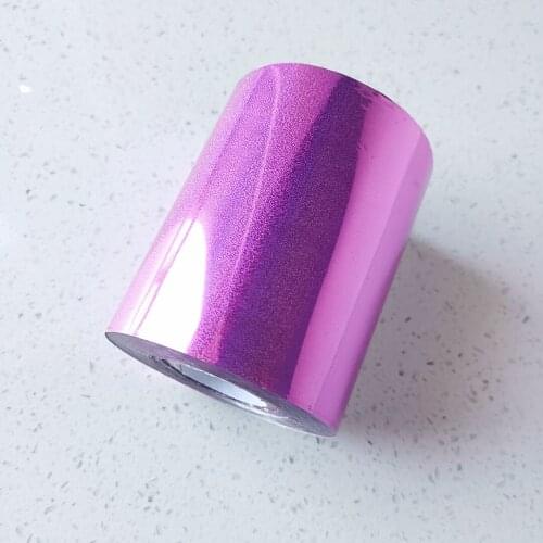 Free Ship One Roll Hot Stamping Foil for Paper or Plastic Sand Purple 80mmx120M Heat Transfer DIY Color Card