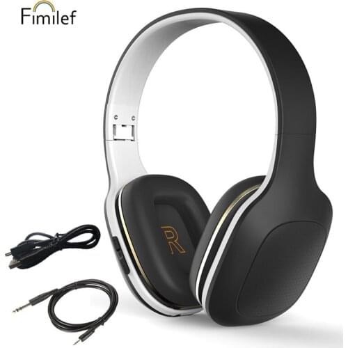 Wireless Bluetooth Headphone Headset Stereo Over-Ear Deep Bass Earphones Foldable Headphones Wired Headsets For iPhone Samsung