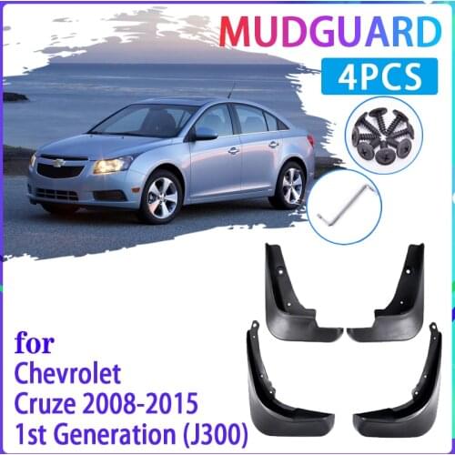4 PCS Car Mud Flaps for Chevrolet Cruze J300 2008~2015 Mudguard Splash Guards Fender Mudflaps Auto Accessories