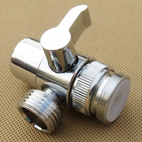Faucet Valve Diverter Sink Valve Water Tap Faucet Splitter Adapter Home Bathroom Kitchen Diverter