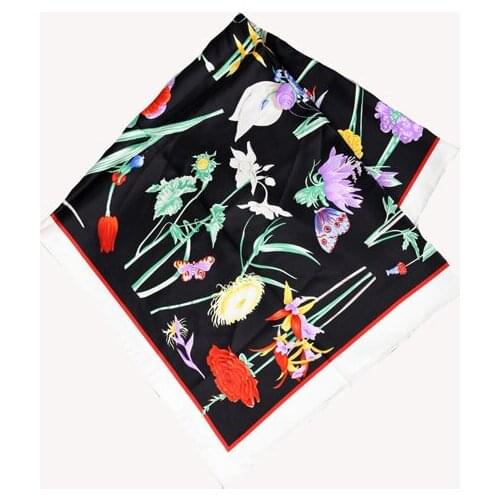 ELEGANT HANDMADE BRAND 100%Twill Silk Scarf TWIC-69537
