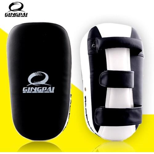 Hot sale MMA Muay Thai TKD punching curve pads PU leather Sanda Taekwondo Kickboxing Boxing Hand Feet Square arc Target