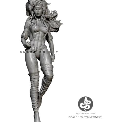 H75mm Resin model kits figure self-assembled TD-2551