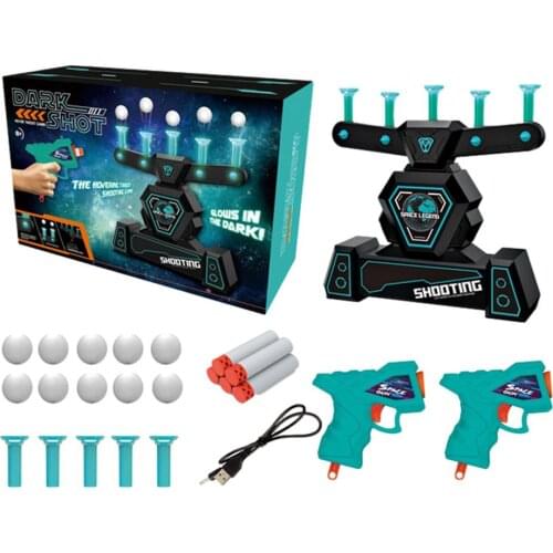 Long-Range Strike Game Toy With Luminous Electric Target Glowing Floating Ball Target Childrens Play Toys