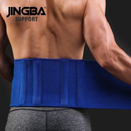 JINGBA SUPPORT Fitness belt Back waist support Sweat belt waist trainer Women waist trimmer Weight Loss slimming belt neoprene