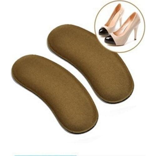 Heel Insoles Keep Abreast Heel Pad Insoles 1Pair Sticky Fabric Shoe Back Shoes Stickers for Heels Cushion Anti Abrasion Stickers