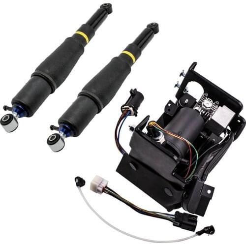Air Suspension Shock Compressor Pump Full Kit For Cadillac for Escalade With Z55 25979391 for GMC Yukon XL 1500 2001 - 2014