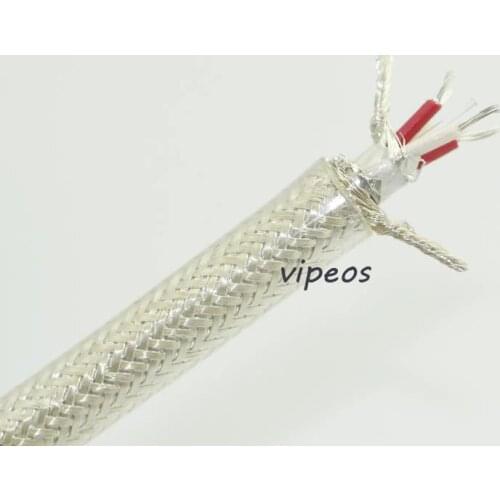 QED Signature OFC Silver-Platedr Hi-End RCA Audio Interconnect Cable sell per 1m for DIY Amplifier CD Player