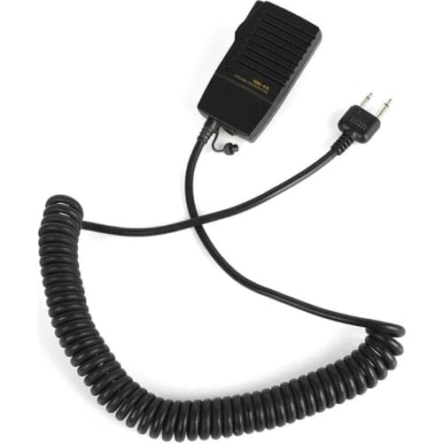 NEW ICOM HM-46 Angle Type SP/Mic W/earphone Jack for IC-V8 IC-V82 IC-V85 IC-V80
