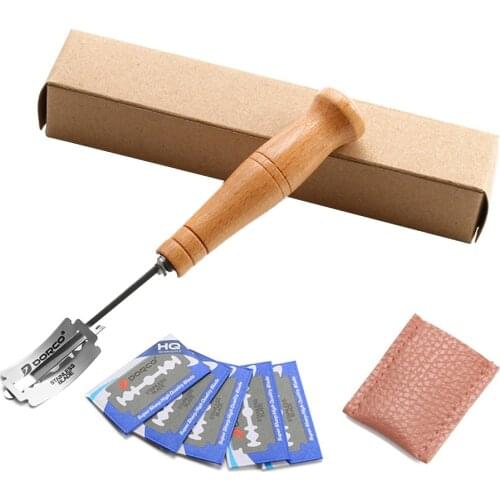 Bread Cutter French Bread Lame Slashing Tool Dough Razor Accessories for Baking Blade European Style Arc Curved Toast Knife