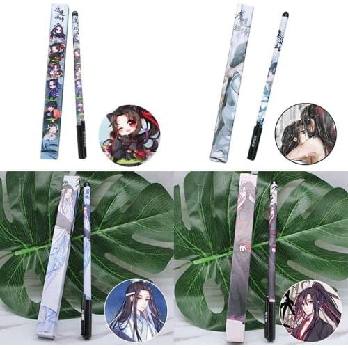 Anime Mo Dao Zu Shi Chinese Ancient Gel Pen 0.5mm Black Writing Pen Gift Students Gifts