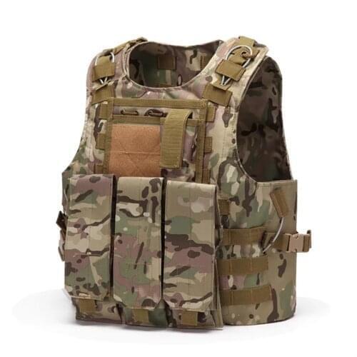 Tactical Vest Airsoft Military Molle Combat Assault Plate Carrier Tactical Vest CS Outdoor Clothing Hunting Vest