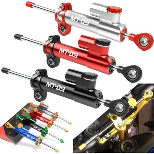 For YAMAHA MT-09 Tracer MT09 MT 09 FJ-09 FZ-09 FJ09 FZ09 2014-2015 Universal Motorcycle Adjustable Steering Damper Stabilizer