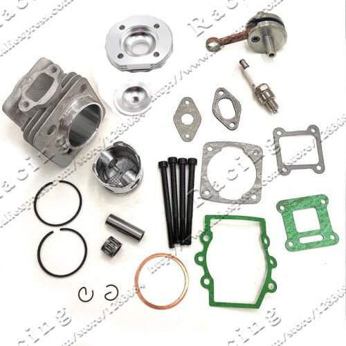 High Performance 44mm Big Bore Top End Kit 49cc 2 Stroke Mini ATV Quad Dirt Pocket Bike New